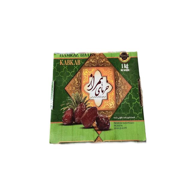 خرمای کبکاب کارتنی ۱ کیلویی همراز